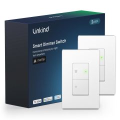 AiDot Linkind Matter Smart WiFi Bluetooth Switch - 2 Pack