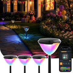 Linkind Smart Solar Pathway Lights SP6-4 Pack