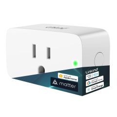 AiDot Linkind Matter Version Smart Plug with Remote Control  -1 Pack