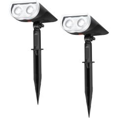 Linkind Outdoor Solar Spot Lights Daylight-2 Pack