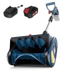 AiDot ENHULK 20V | 12-Inch | 4-Ah Cordless Snow Shovel with Directional Plate & Adjustable Front Handle