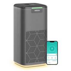 AiDot WELOV P200 Pro Air Purifier for HomeUp to 1570 Ft² With Air Quality Monitor -P200 PRO (WIFI)-Grey