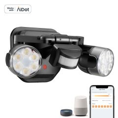 AiDot Orein Smart WiFi LED Floodlight and Security Light for House, Yard, Garage