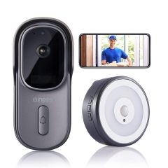 AiDot Winees Wireless Smart Video Doorbell with 1080P HD, 2-Way Audio, Smart PIR Motion Detection 