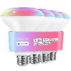 OREiN Matter Smart Light Bulb BR30 650lm - 4Pack