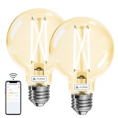 AiDot Linkind G25 Matter Smart Light Bulbs