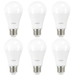AiDot Linkind A19 Daylight-60 Watt LED Light Bulb--Non-Dimmable LED Bulb - 6 Packs