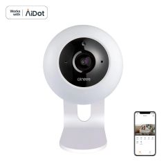 AiDot Winees M2 Pro 2K Indoor Security Camera - Smart AI Detection, 2-Way Audio