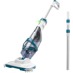 AiDot ENHULK Pro Cordless Pool Vacuum - 18.5 GPM Suction, 70min Runtime & 13.4