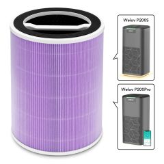 AiDot WELOV P200S Air Purifier Replacement Filter-Purple-1 Pack