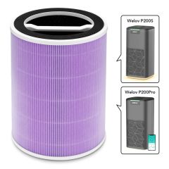 AiDot WELOV P200 Pro Air Purifier for HomeUp to 1570 Ft² With Air Quality Monitor - White