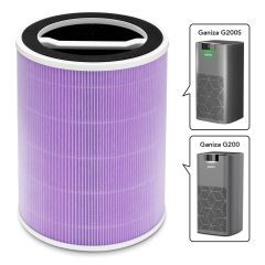 AiDot ganiza G200S/G200 Air Purifier Replacement Filter-Purple-Smoke-1 Pack