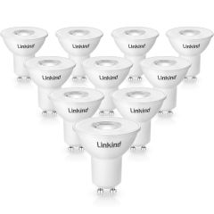 AiDot Linkind MR16 LED Bulb Dimmable-Gu10-Warm White-10 Count（Pack of 1） 