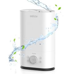 AiDot WELOV H500 Ultrasonic Cool Mist Humidifier with Multiple Functions-White