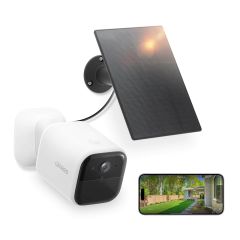 AiDot Winees L1 Outdoor Wireless Solar Security Camera - 2K Resolution, Human/Pet/Motion/Animal Detection-1 Pack