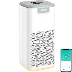 AiDot WELOV P200 Pro Air Purifier for HomeUp to 1570 Ft² With Air Quality Monitor  - White