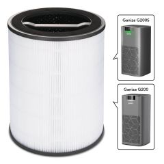 AiDot ganiza G200S/G200 Air Purifier Replacement Filter-White-Original-1 Pack