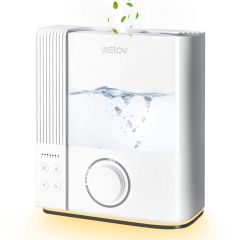 AiDot WELOV H600 Ultrasonic 6L Humidifiers for Large Room-White