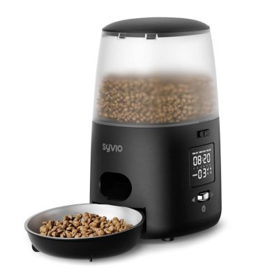 AiDot Syvio 1-6 Meals Timer Control Cups Automatic Pet Feeder