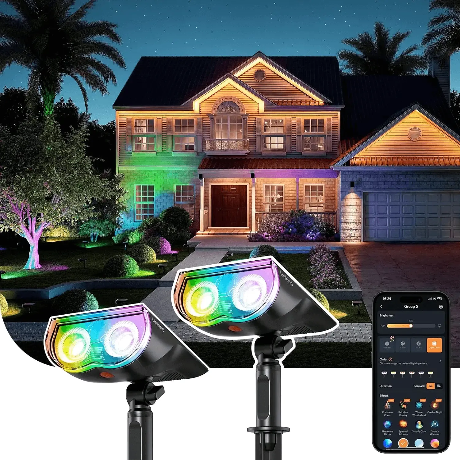 Linkind SL5C Smart Solar Spotlight