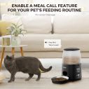 AiDot Syvio 1-6 Meals Timer Control Cups Automatic Pet Feeder 4