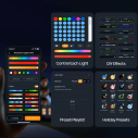 Syvio Smart Permanent Outdoor Lights 100ft, Lights with 72 LEDs, RGB Color Changing LED Eave Lights, App Control, Works with Alexa & Google Assistant, Music Sync, 80 Scenes, IP"67" Roof Lights for House, Patio, Garden 6