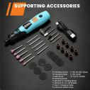 AiDot GoGonova 3-Speeds 18000 RPM Mini Power Rotary Tool 6