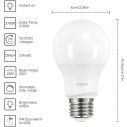 Linkind A19 LED Light Bulbs - Dimmable 40W Equivalent 9