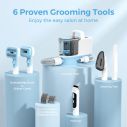 Syvio Pet Hair Vacuum & Pet Grooming Kit 6