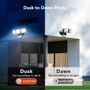 OREiN 3500LM/26W and 240° Wide Detection Motion Sensor Outdoor LED Security Flood Lights 4