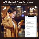 OREiN Smart Edison Light Bulbs with Smart Button - 6 Packs 6