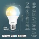 Linkind Smart Soft White to Daylight Tunable (2700K-6500K) Light Bulbs Work with Alexa & Google Home 3