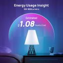 Consciot Smart LED Light, WiFi Color-Changing A19 E26 Lamp Compatible with Alexa & Google Home, 60W Equivalent, Music Sync, Dimmable 3