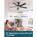 Linkind Matter 52" Smart Ceiling Fan 3
