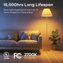 Linkind A19 LED Light Bulbs - Dimmable 40W Equivalent 12