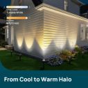 Linkind Smart Solar Spotlight SL6C with Dual-Ring Lighting 4