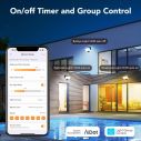 OREiN LED Smart Motion Sensor Outdoor Flood Light 4