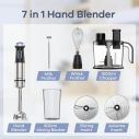 Ganiza Immersion Blender 7 in 1 Hand Blender 1000W Heavy Duty Motor 4