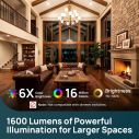 Linkind Smart Light Bulb UltraColor A21 Color+White 1600lm-2 Pack 6