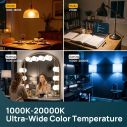 Linkind Smart Light Bulb UltraColor A19 Color+White 1100lm 7