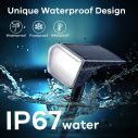 Linkind 60 LEDs Auto On/Off Solar Spot Lights Outdoor Solar Lights with Waterproof IP67 5