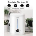 AiDot Syvio Air Humidifier for Baby/Bedroom/Plants with Auto Shut-off 2