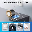 Consciot Portable Handheld 3-in-1 Ice Cooling Fan – Mini Turbo, 13,550 RPM, Adjustable Speed, Up to 20H Battery Life, Ultra-Quiet, Rechargeable Personal Fan 9