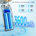 Consciot Portable Handheld 3-in-1 Ice Cooling Fan – Mini Turbo, 13,550 RPM, Adjustable Speed, Up to 20H Battery Life, Ultra-Quiet, Rechargeable Personal Fan 4
