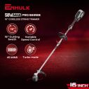AiDot AiDot ENHULK 58V 16'' String Trimmer - Alu (No Battery), 3-Speed Setting, Brushless Trimmer with EZ-HMI LED Control Panel 2