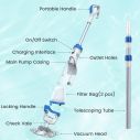 ENHULK Pool Vacuum T403 with Telescopic Pole for Deep Cleaning 9