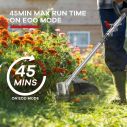 AiDot AiDot ENHULK 58V 16'' String Trimmer - Alu (No Battery), 3-Speed Setting, Brushless Trimmer with EZ-HMI LED Control Panel 4