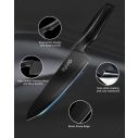 Syvio Knife Sets for Kitchen with Block and Utensil Holder 2