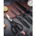 Syvio Knife Sets for Kitchen with Block and Utensil Holder 7