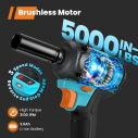AiDot Gogonova 20V 1/2'' Cordless Impact Wrench with 5000 IN-LBS, High Torque 3100 IPM 5